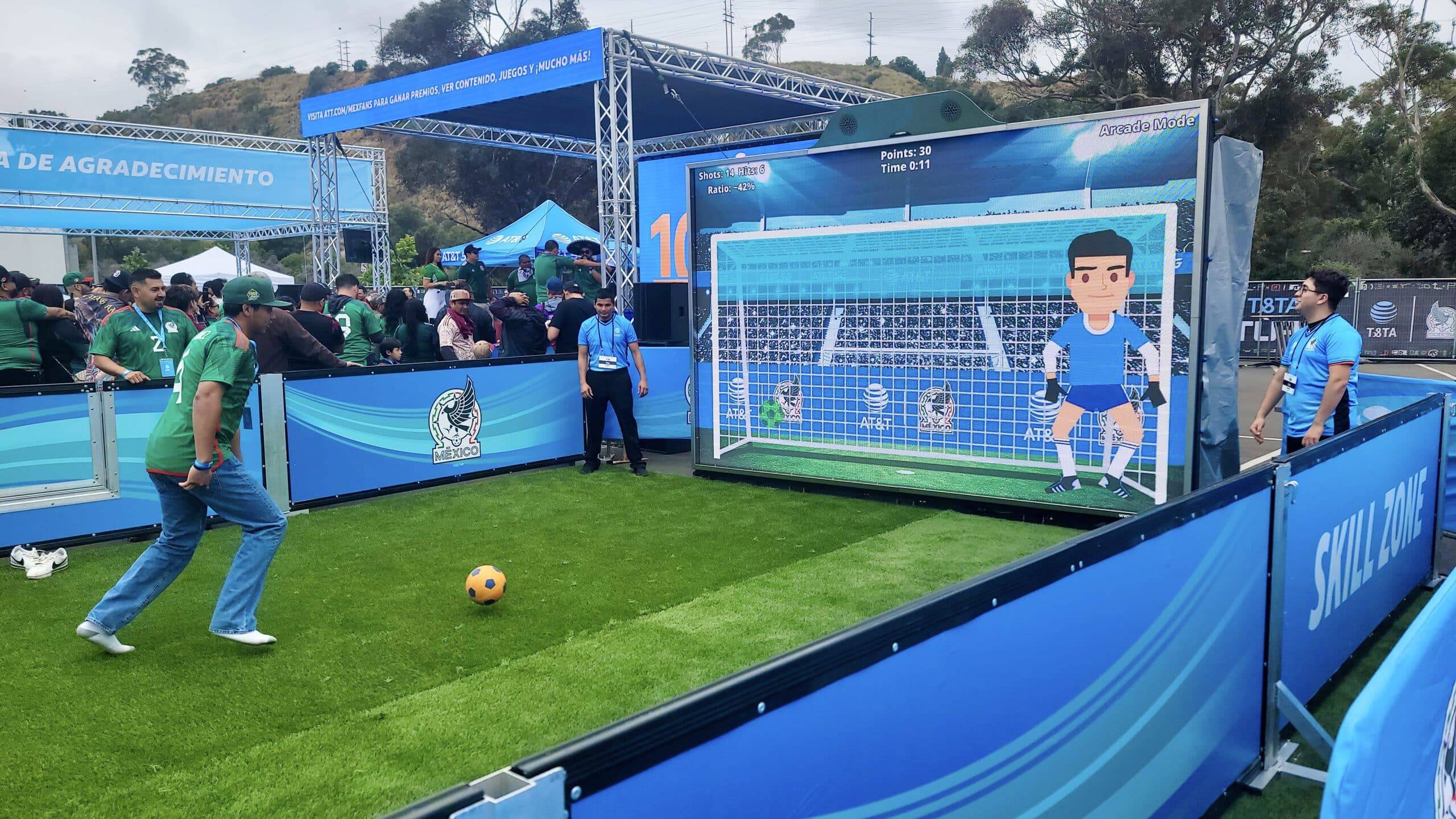 Digital-tech-wall football