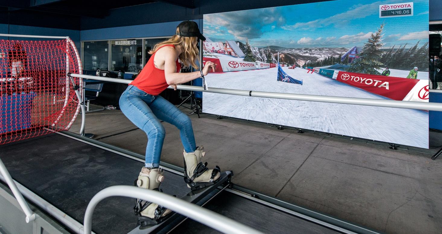 Virtual-ski-simulator