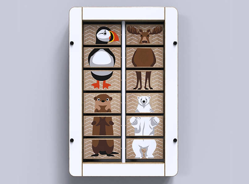 Rectangular Animals Panel