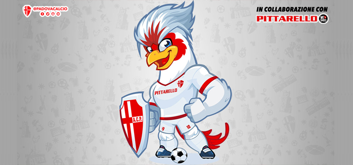 The new mascot of Padova Calcio has been official launched
