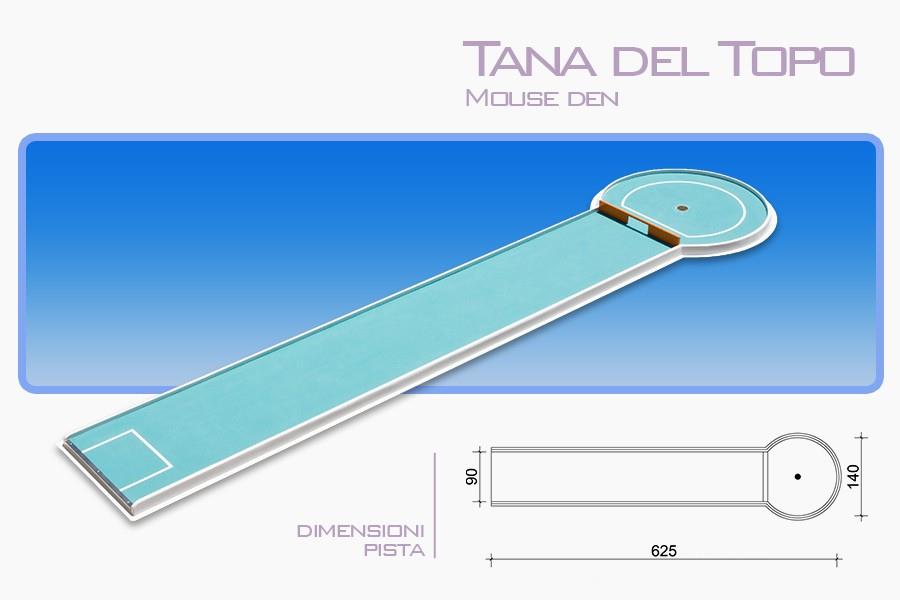 Pista Minigolf Nr. 03 - Tana del Topo