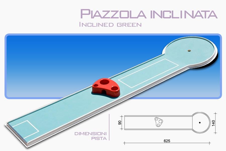 Pista Minigolf Nr. 17 - Piazzola Inclinata