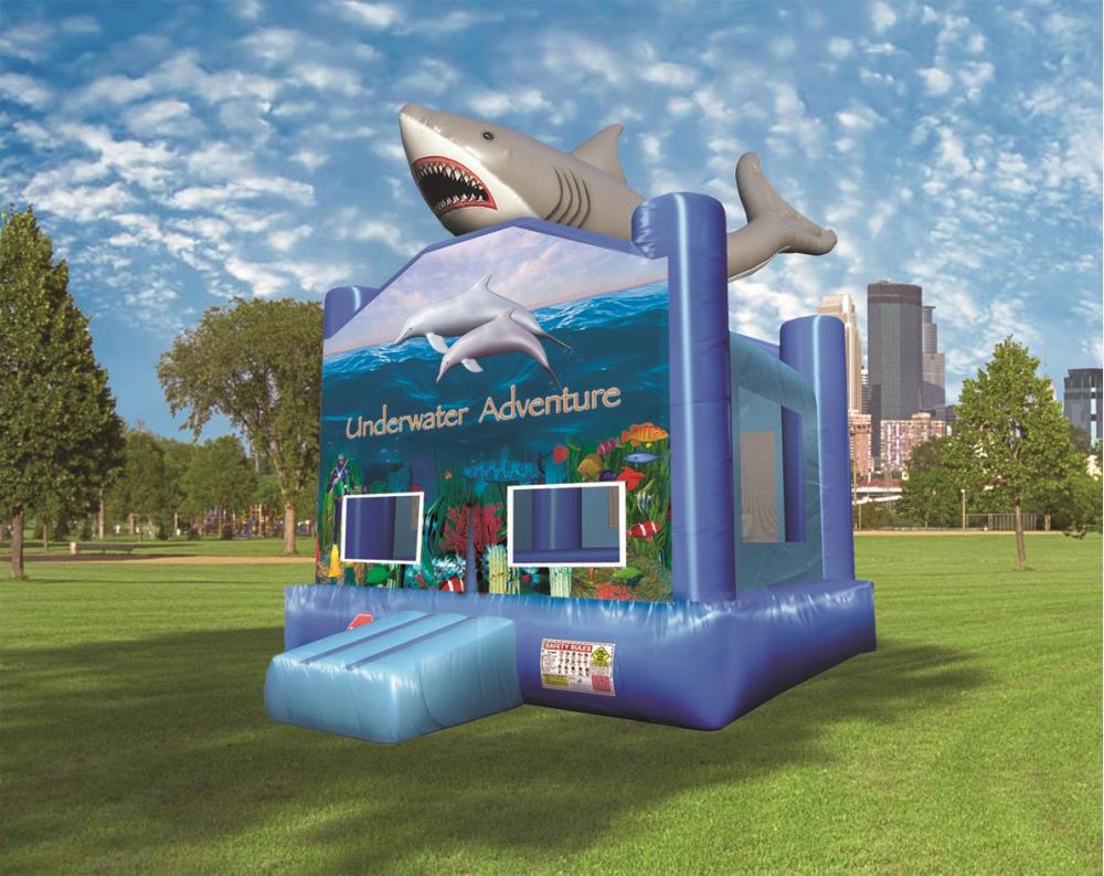 Underwater Adventure A-Frame With Shark