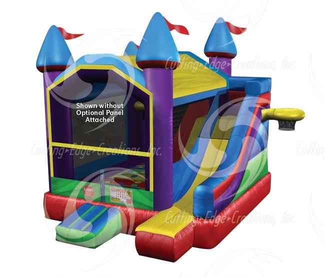 Wacky Castle 5-in-One Bouncer Combo