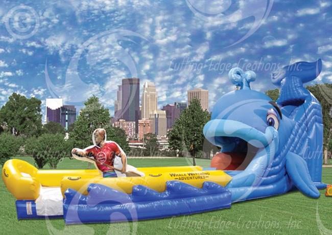 Wally Whale Jr  Water Slide