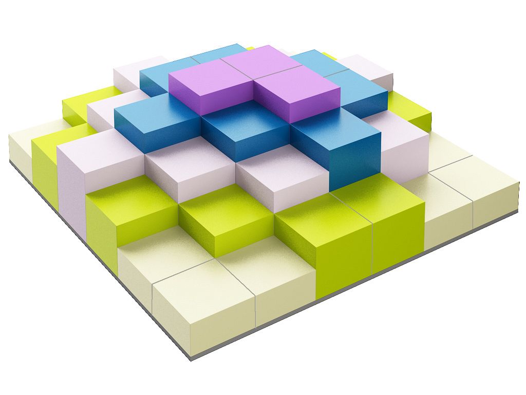 Composizione Cubi Grande