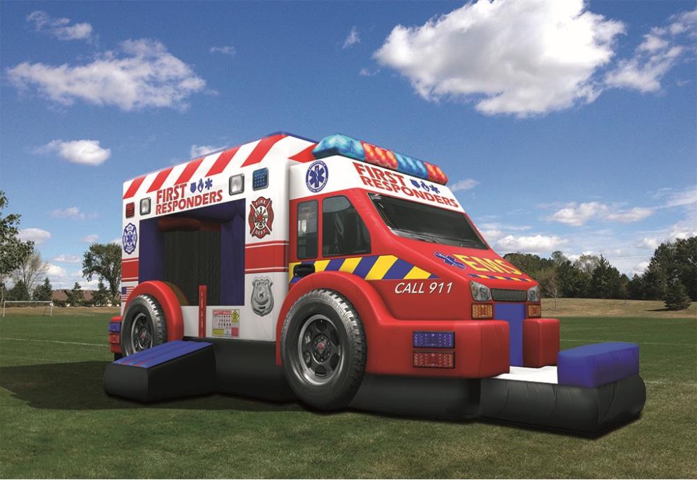 First Responders Combo Inflatables (Red/Blue)