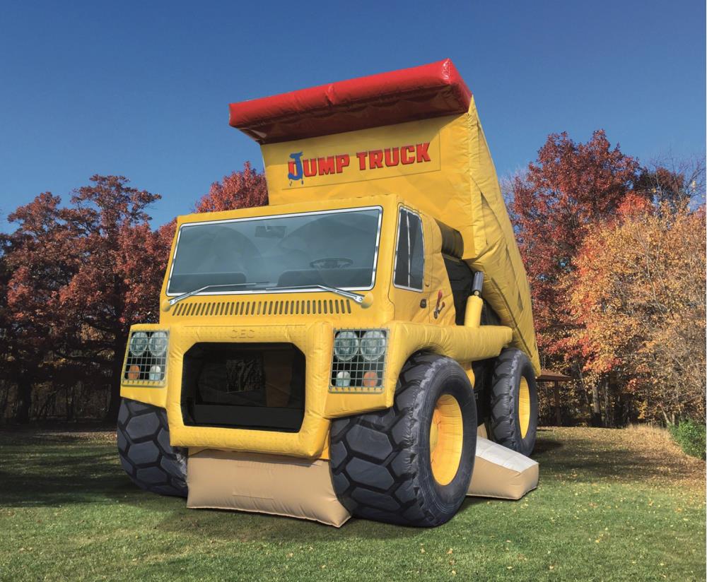 Jump Truck Combo Yellow Inflatables