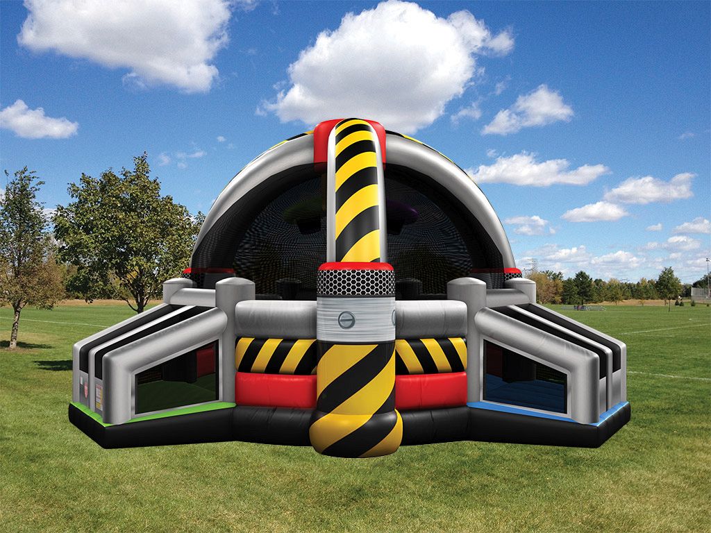 High Voltage Triple Defender Dome™ Inflatables