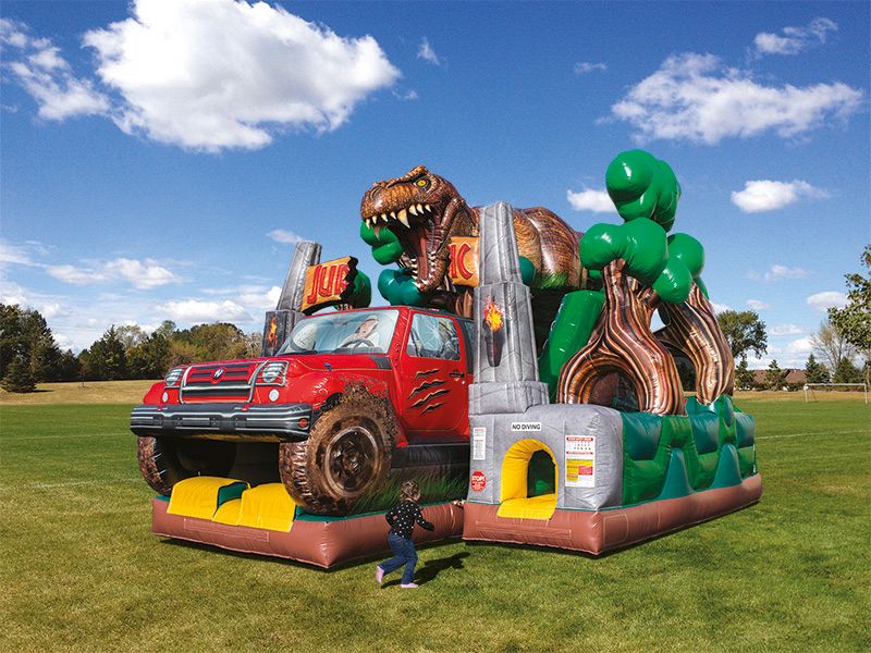 T-Rex Obstacle Course Inflatables
