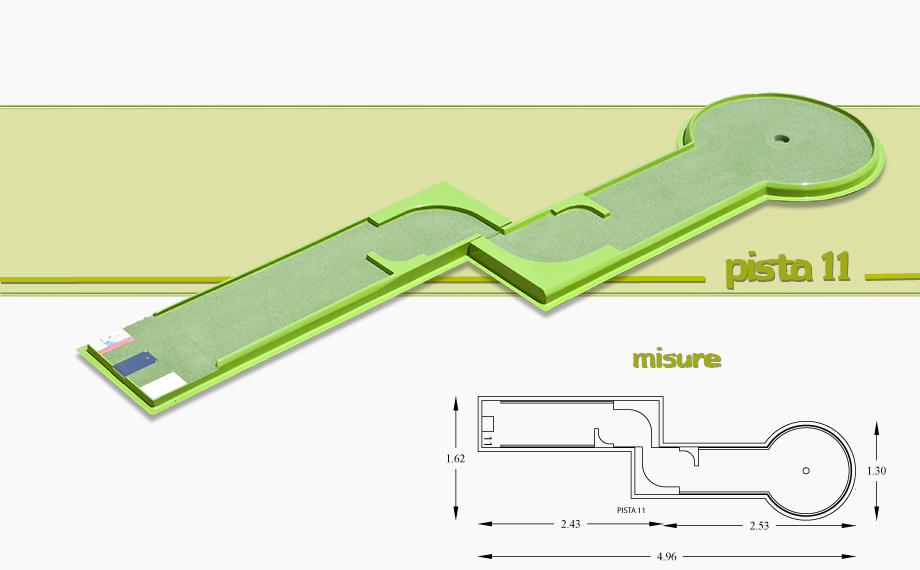 Minigolf Track Nr. 11