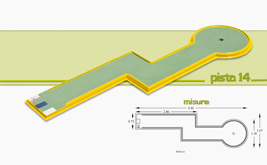 Minigolf Track Nr. 14