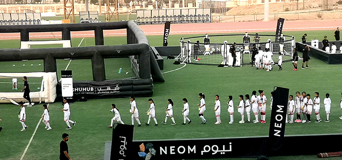 Neom football community program